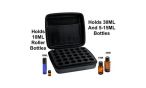 Cheap and high quality black 30-Bottle Essential Oil Carrying Case wholesale, 5ml, 10ml, 15ml and 30ml essential oil glass storage solutions.  We can provide samples and cheap prices, online design and customization of essential oil carrying case, meet the requirements of the order can be free shipping.