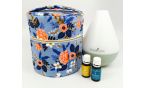 Young Living Essential Oil And Diffuser Case Pattern With Interior Pockets for your oils! Fits Young Living's Desert Mist, Home, Dewdrop, and Rainstone Diffusers
