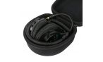 Professional Black Large Diaphragm Headphone Storage Bag Hard Case Travel Storage Bag for Sony MDRV6 Studio Monitor Headphones / MDR7506 Professional Large Diaphragm Headphone -Black
