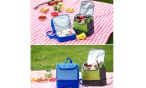 Double Deck Cooler Insulated Lunch Tote Bag Backpack for Adult