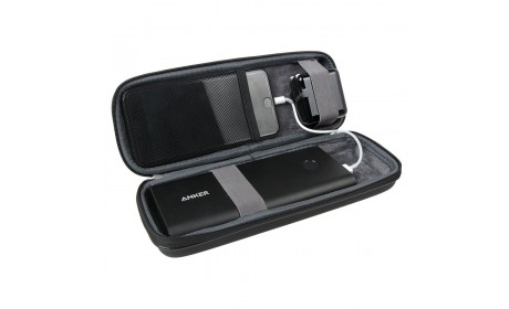 Travel Storage Phone And Portable Mobile Power Bank Organizer Protective EVA Hard Case 