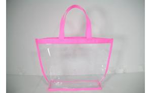 Clear PVC Lady Bags for Promotion, Beach and Shopping, Cosmetic