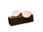 sunglasses case wood color sunglasses boxes Leather Glasses Cases