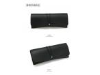 CJZXD01 light soft pc leather glasses case with string for sunglasses 2019