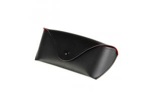 Special sunglasses leather box soft bag buckle glasses case restore ancient