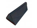Wholesale folding leather handmade hard shell customized logo color sun glasses case in bulk