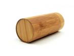 STOCK LOW MOQ sunglasses packaging boxes natural handmade round Tube Bamboo glasses case