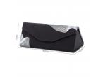 Supper September folding sunglasses case professional factory supply branded triangle folding glasses case