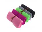 NEW 1PCS New Top-grade Exquisite Felt Cloth Sunglasses Boxes High Quality Luxury Fabric Glasses Case Gray/Rose/Orange/Pink/Green