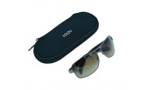 Portable Travel Zipper Soft Neoprene Glasses Case Pouch for Sunglasses, Swimming Glasses and Eyeglasses