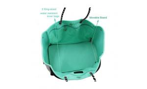 Customized Manufacturing Multipurpose summer popular perforated large neoprene beach bag