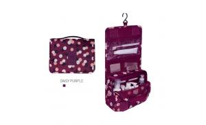 6 Patterns Multifunction Travel Pouch Lightweight Hanging Toiletry Bag Travel Cosmetic Bag