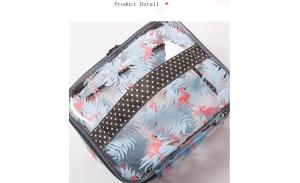 PVC Waterproof Flamingo Cosmetic Bag Toiletry Bag Travel Makeup Bag