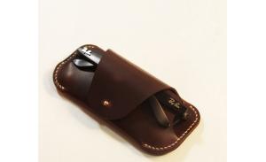 Hand made leather sunglasses case wholesales hard glasses case