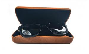 Pu glasses case,high quality sunglasses eyeglasses case custom logo box leather pouch sunglasses case luxury