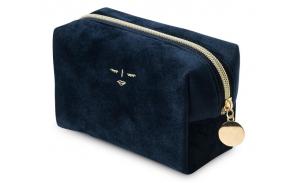 Fashion Luxury Wholesale Toiletry Contents Velvet Cosmetic Bag Winter Velvet Makeup Bag Travel Cosmetic Bag Organizer
