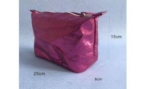 promotional makeup pink beauty cosmetic bag small beautiful fashion zipper wholesale women makeup pouch cosmetic bag