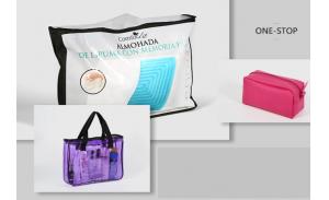 Luxury lady series Fashion styling hot selling Professional MakeUp organizer PVC coated Secret Cosmetic Bag