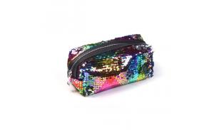 Fashion Sequins rainbow cosmetic bag