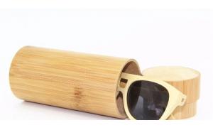 Super September Wholesale Bamboo Custom Sunglasses Hard Case