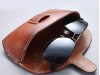 Vegetable Tanned Leather Custom Glasses Case Man Personalized eye glasses case