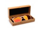 Hot selling Drawer Bamboo Sunglasses Glasses Case Customized