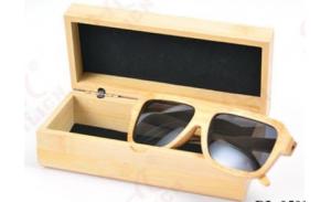 New product custom case box for sunglasses folding wood folding glasses case