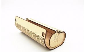 Special Foldable Bamboo Wooden Material Glasses Cases