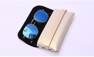 Cheap Wholesale Fashion Custom Logo Packing Luxury Leather Glasses Case