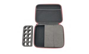 30 Bottles Essential Oils Carrying Case with foam tray for 5ml,10ml and 15ml Bottle