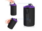 Waterproof neoprene Camera Lens Pouch Bag with Drawstring
