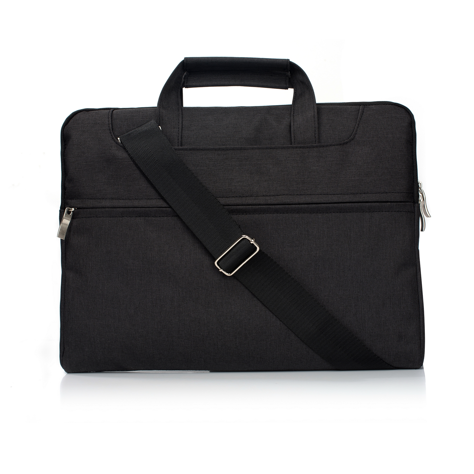 Portable custom simple 11 12 13 14 15 inch frivolous laptop tote bag for unisex