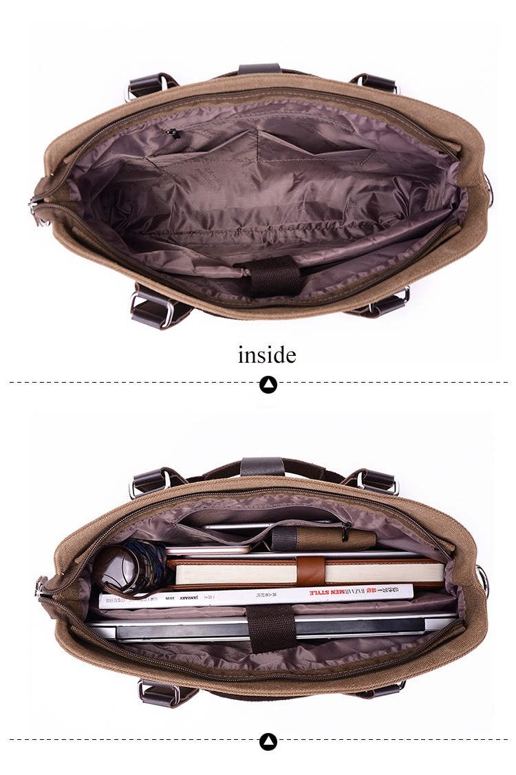 Custom logo Sleeve Case Air 13 12 13 15  inch handle shoulder strap Canvas Laptop Bag notebook bag